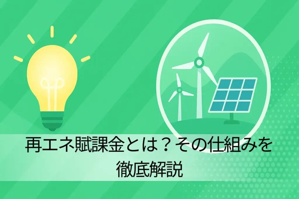 再エネ賦課金とは?その仕組みを徹底解説